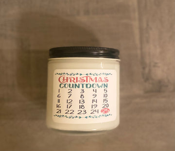 Christmas Countdown Advent Candle