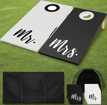 Cornhole Board Game - Wedding Edition