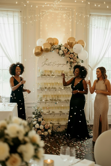 Champagne Wall Rental