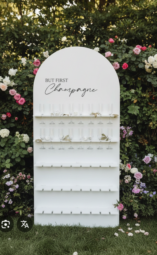 Champagne Wall Rental