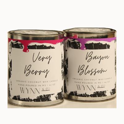 14OZ Industrial Tin Candle